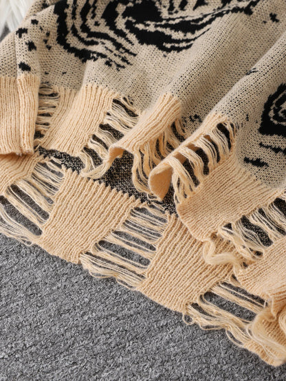 Pedro Abstract Knit Sweater