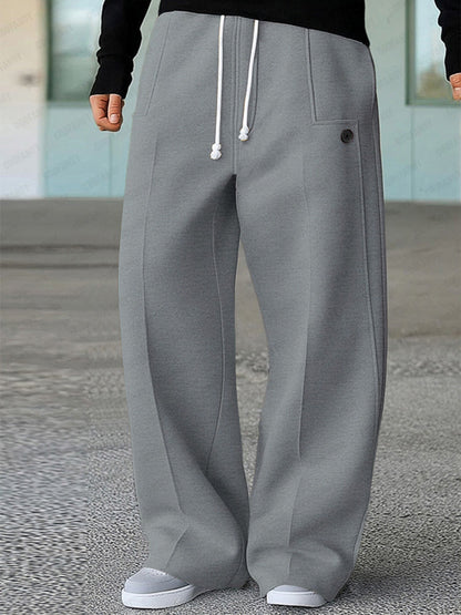Comfy Sporty Wide Leg Pants