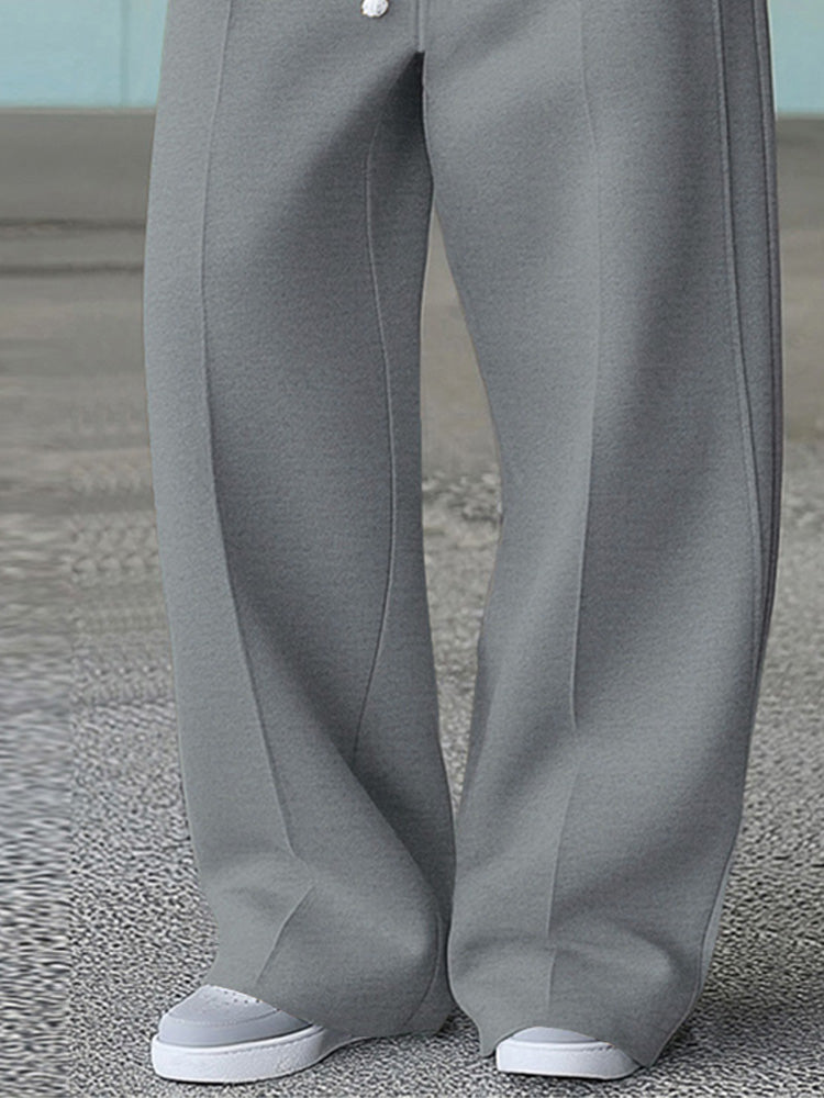 Comfy Sporty Wide Leg Pants