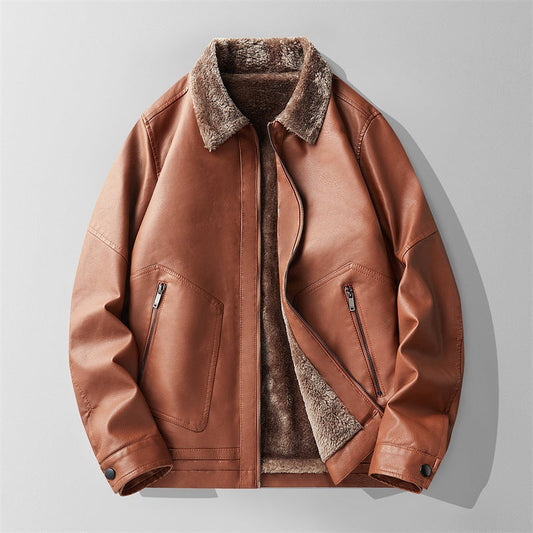 Lugano Shearling Leather Jacket