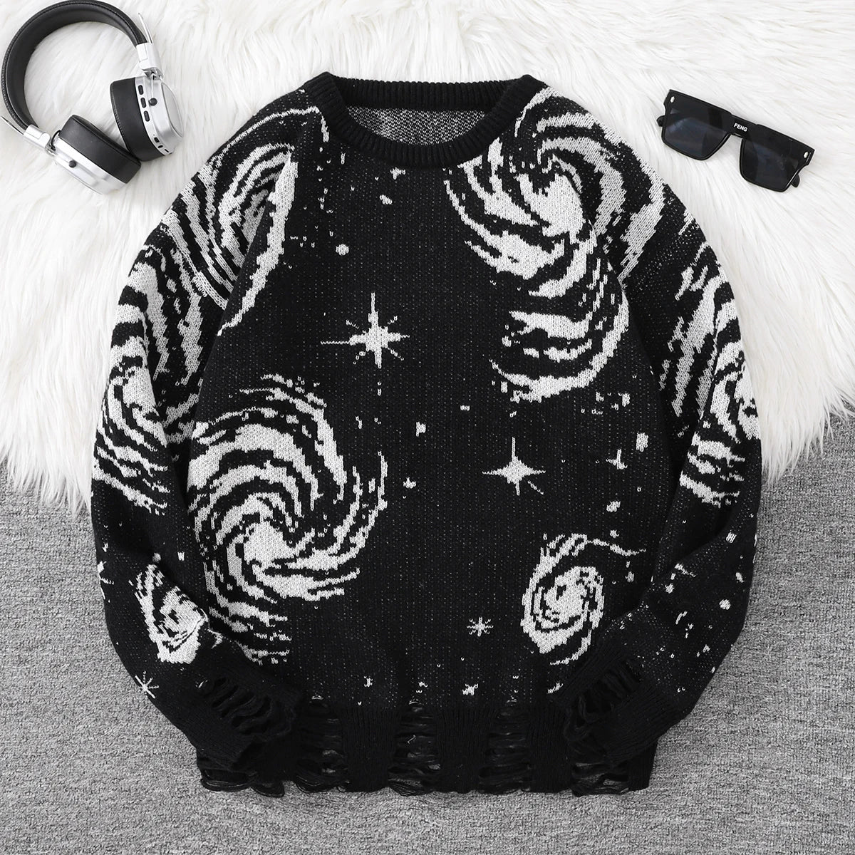 Pedro Abstract Knit Sweater