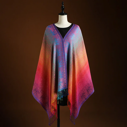 Hearthloom Fringe Shawl