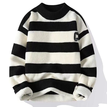 Stratmore Striped Crewneck Sweater