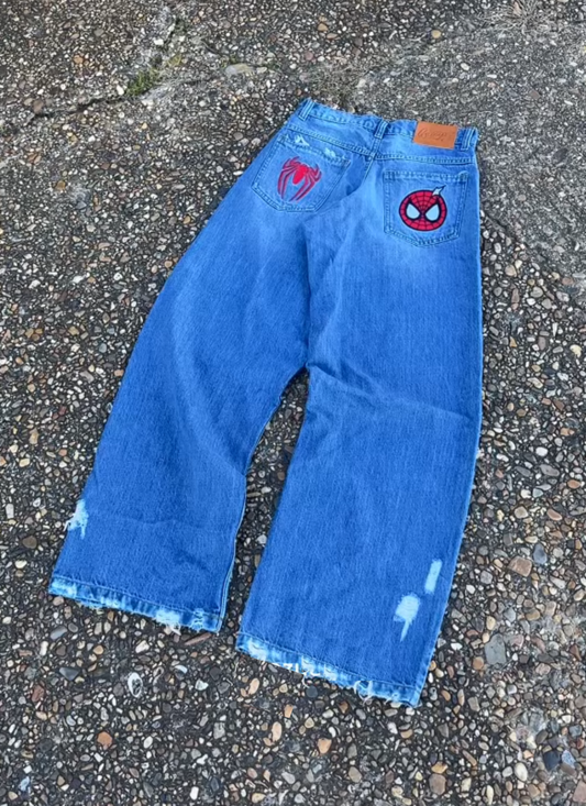 Unisex Graphic Jeans