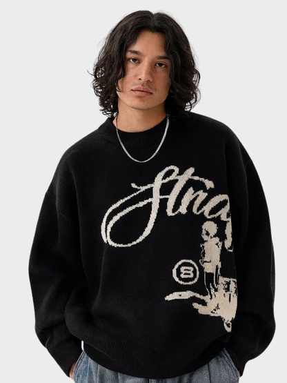 Urban Stride Knit Sweater