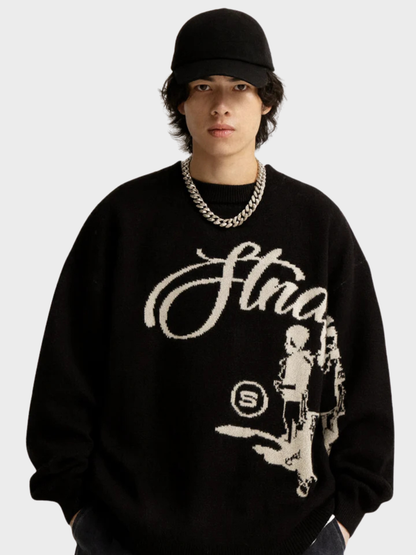 Urban Stride Knit Sweater