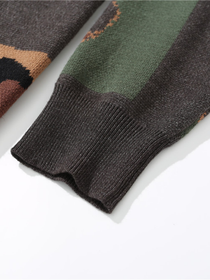 Woodland Bear Knit Sweater