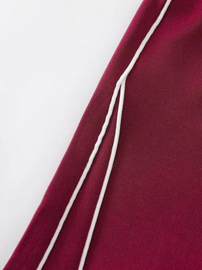 Amalfi Parallel Line Loose Trackpants