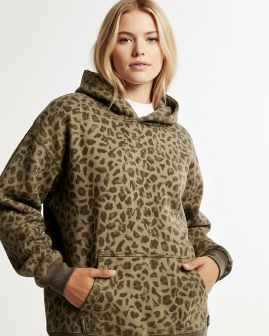 Unisex Leopard Hoodie