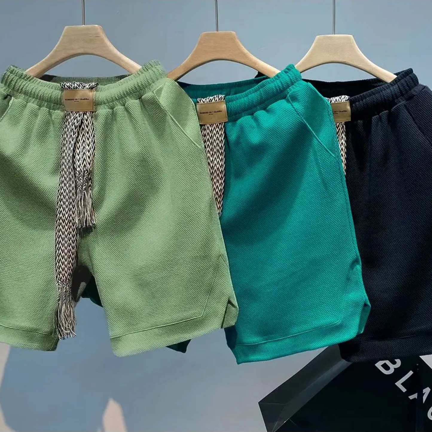 Maison Waffle Knit Short