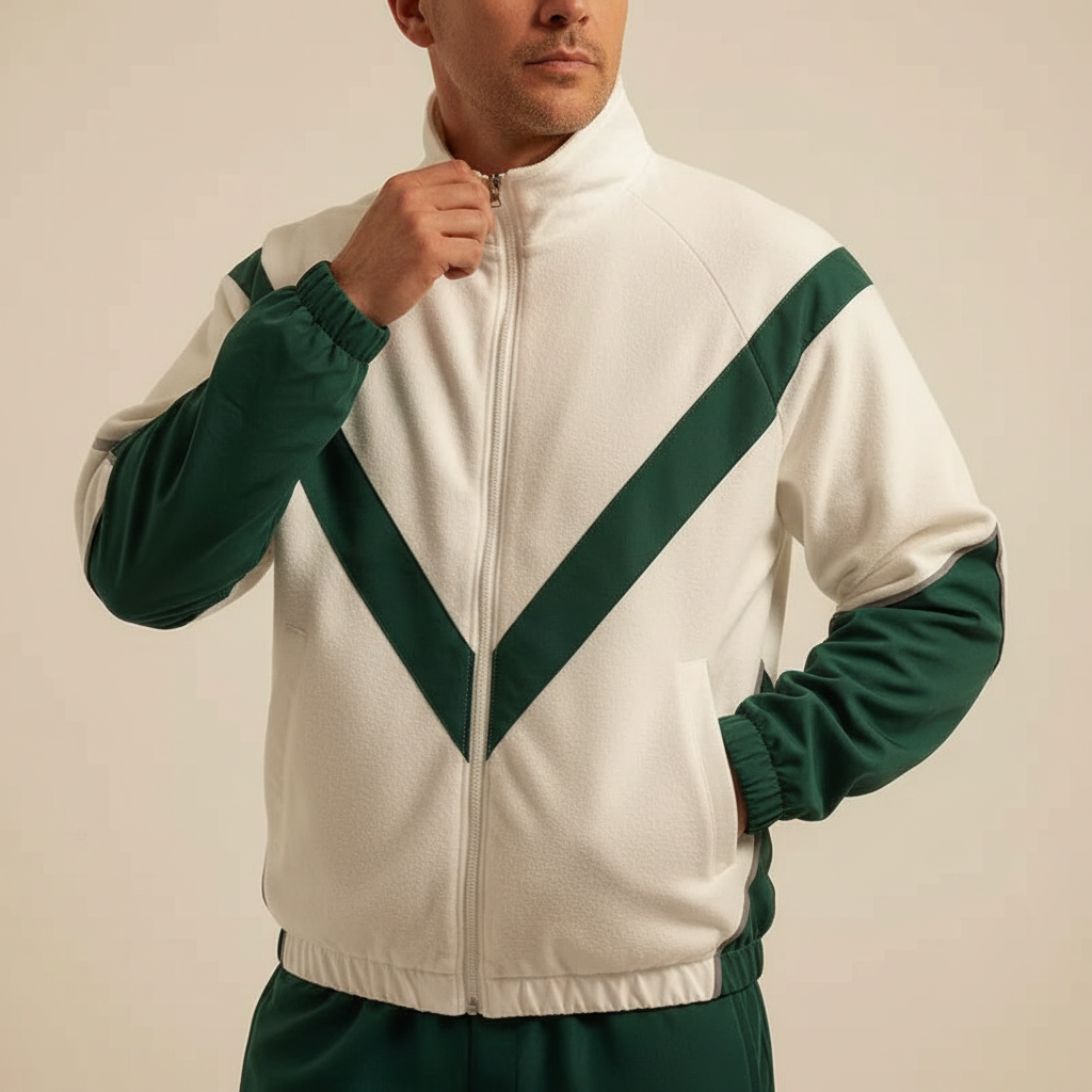 Elvano V-stripe Windbreaker