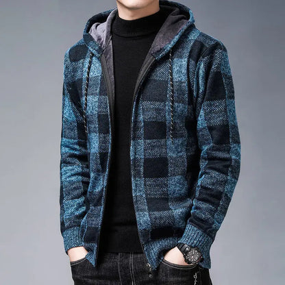 Heritage Flannel Zip-Up Hoodie