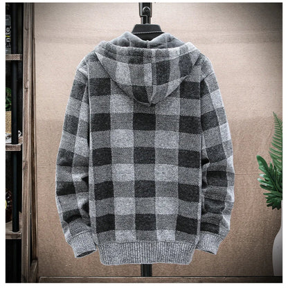 Heritage Flannel Zip-Up Hoodie
