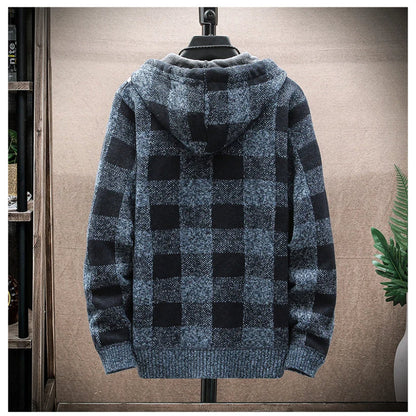Heritage Flannel Zip-Up Hoodie