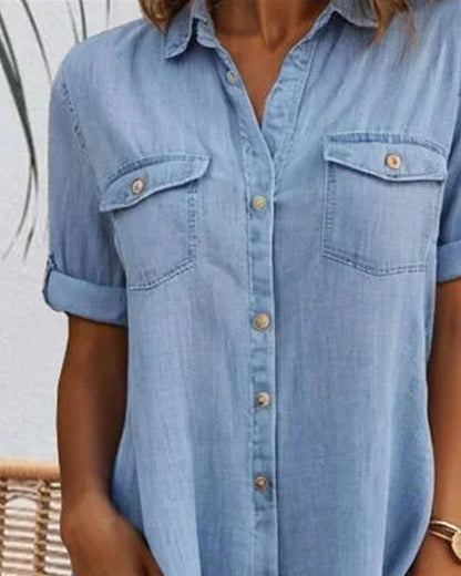 LYDRA DENIM DRESS