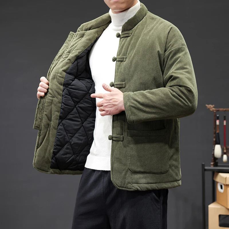 Zhen Corduroy Tang Blazer