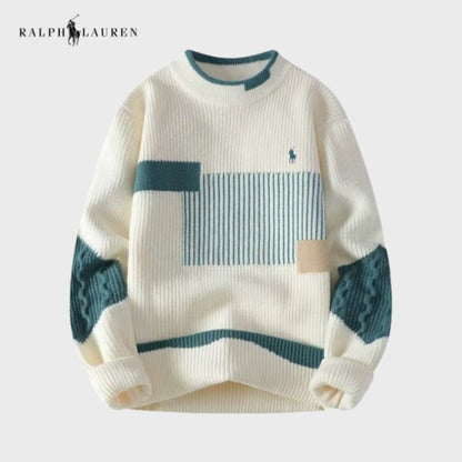 Color-Block Montreux Pullover