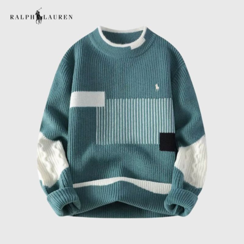 Color-Block Montreux Pullover