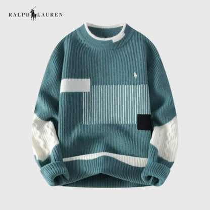 Color-Block Montreux Pullover