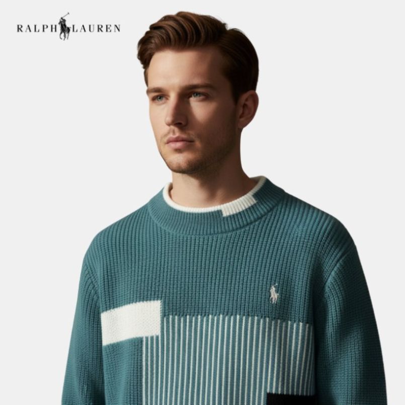 Color-Block Montreux Pullover