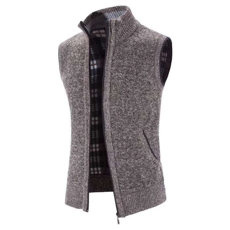 Hamilton Wool Full-Zip Vest