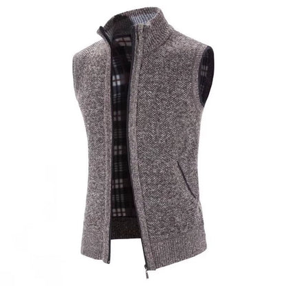 Hamilton Wool Full-Zip Vest