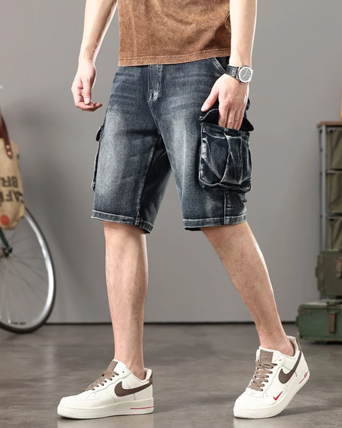 Rogue Denim Cargo Short
