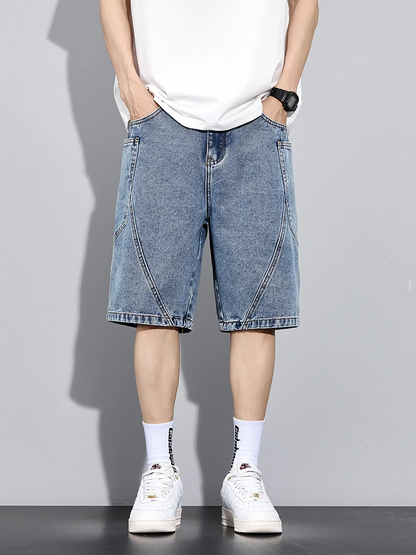 Offset Denim Short