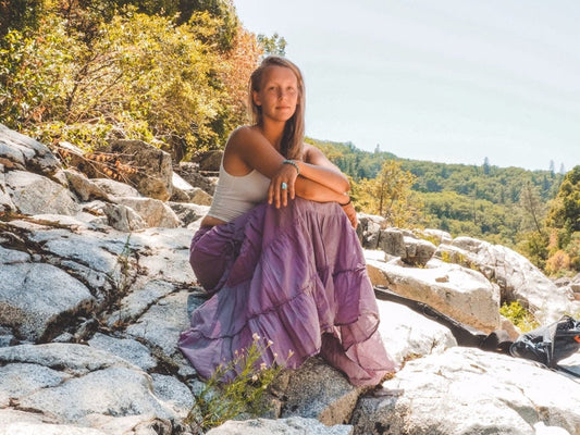 Cotton Maxi Skirt