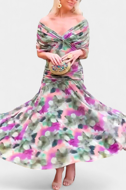 Laluna® | Elegant Dress With V-Neckline