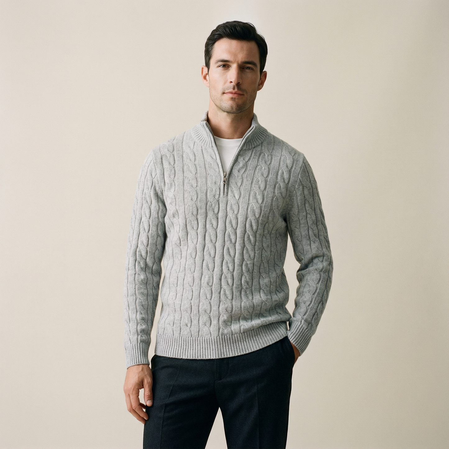 Jackson Quater Zip Sweater