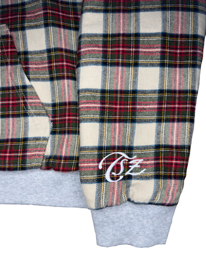 Reversible Plaid Hoodie