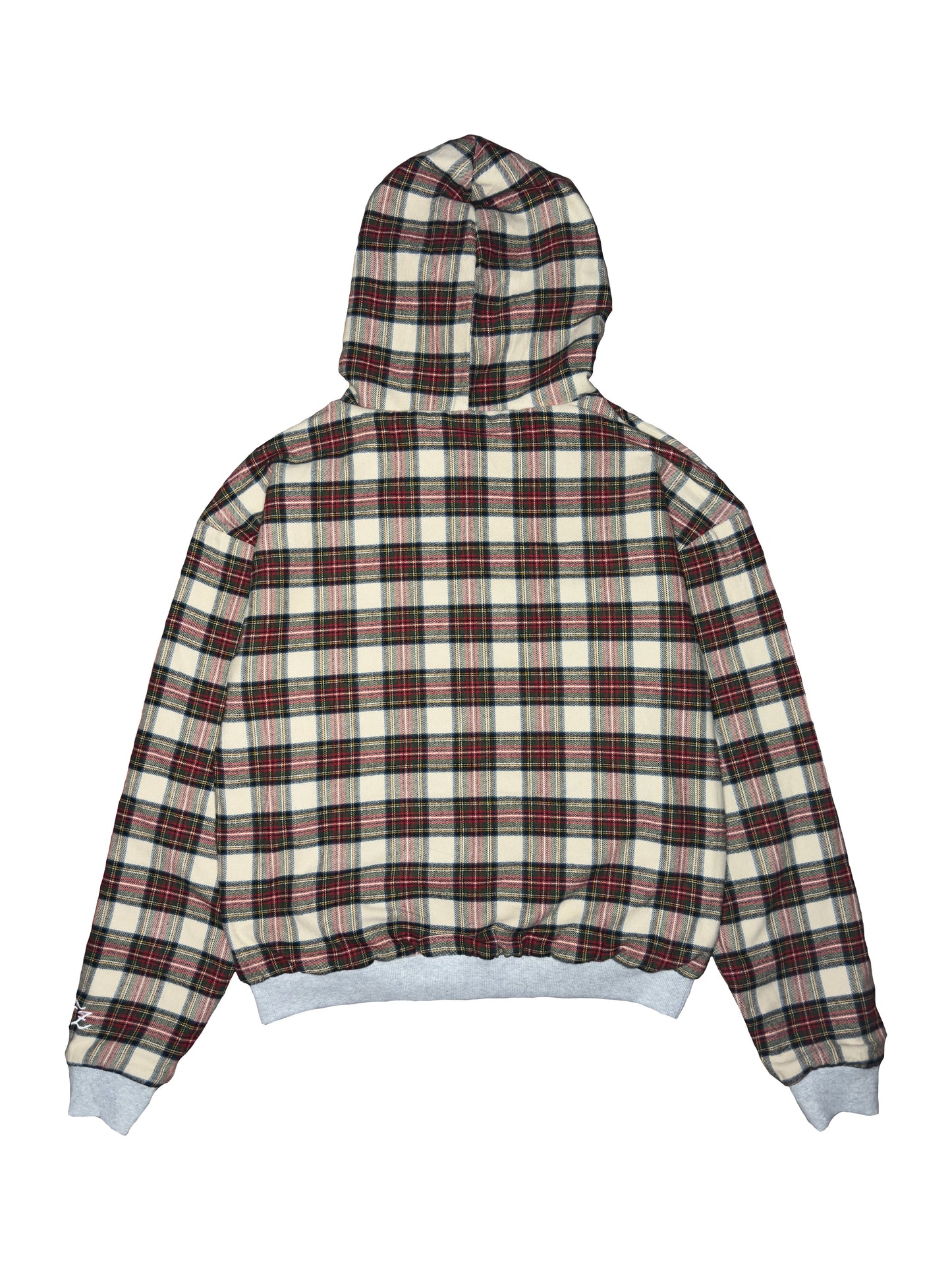 Reversible Plaid Hoodie