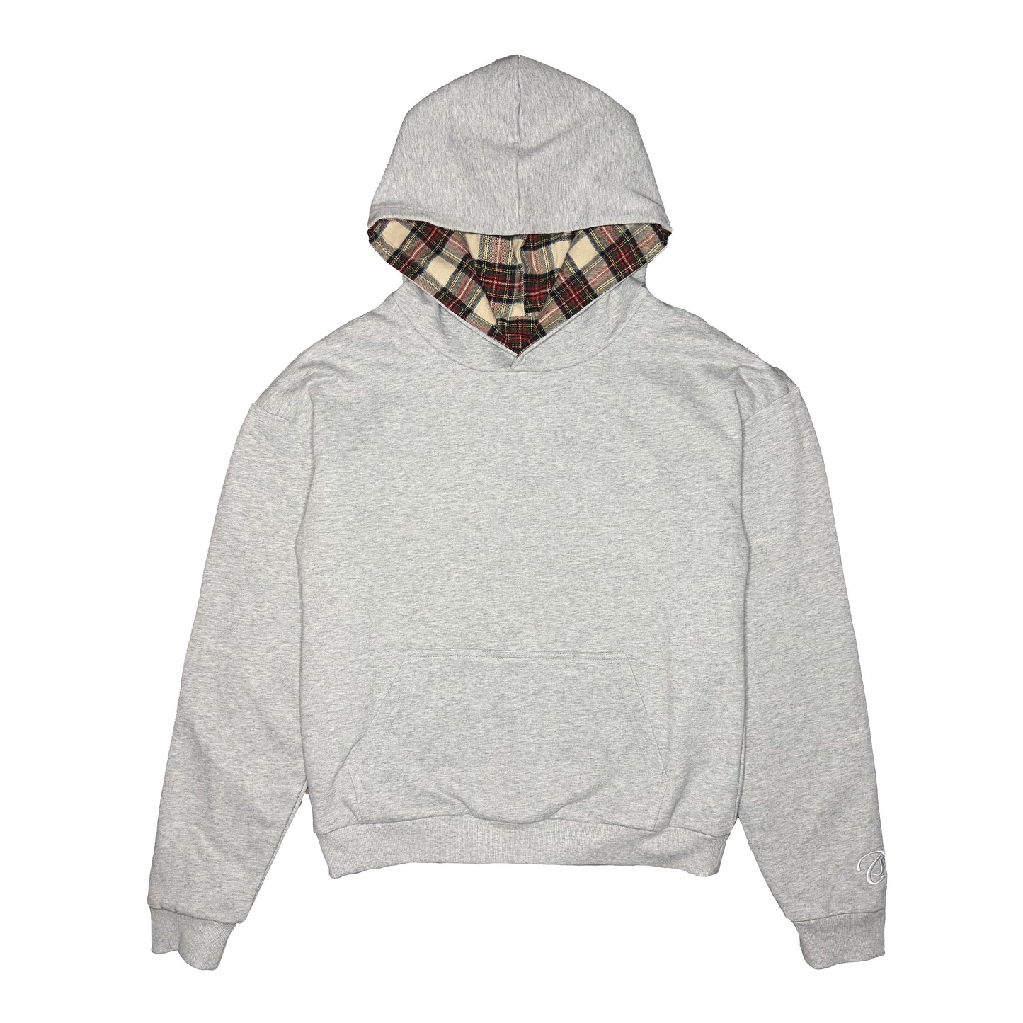 Reversible Plaid Hoodie