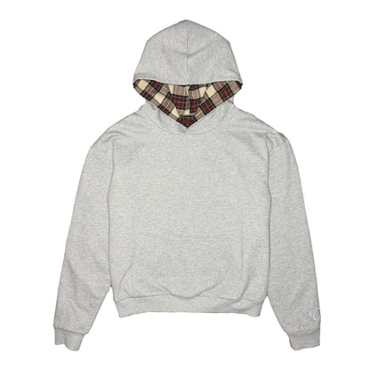 Reversible Plaid Hoodie