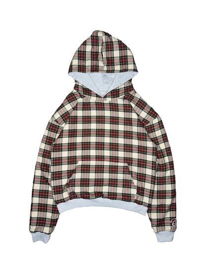Reversible Plaid Hoodie